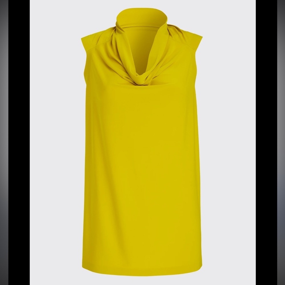 Neiman Marcus Yellow 100% Cashmere Sweater